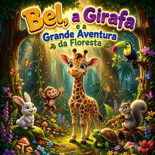 Capa de Bel, a Girafa